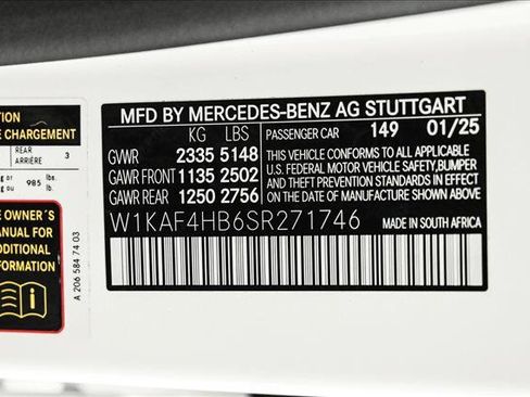 Certified 2025 Mercedes-Benz C 300 4MATIC Sedan image 26