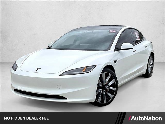 Used 2025 Tesla Model 3 Long Range AWD/4WD image 1
