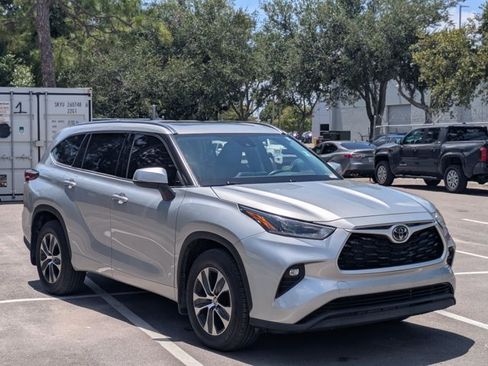 Used 2021 Toyota Highlander XLE AWD/4WD image 3