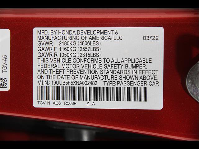 Used 2022 Acura TLX w/ A-SPEC Package FWD image 23
