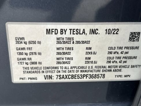 Used 2023 Tesla Model X AWD/4WD image 30