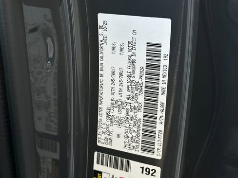 New 2025 Toyota Tacoma SR5 image 27