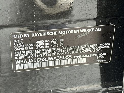 Used 2018 BMW 530i image 37