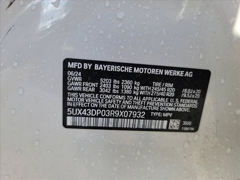 Used 2024 BMW X3 sDrive30i w/ M Sport Package RWD image 18