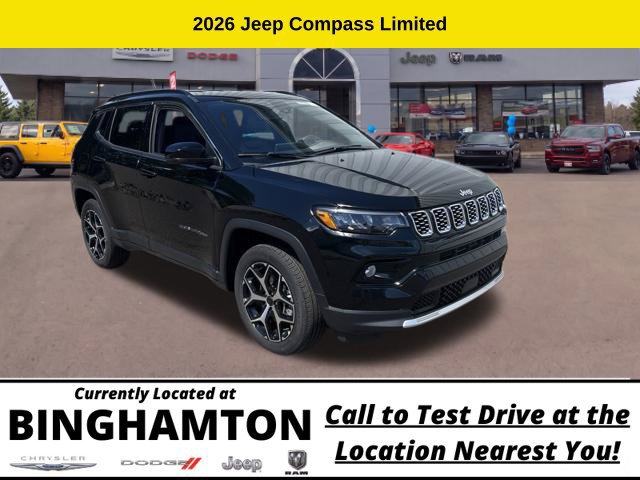 New 2026 Jeep Compass Limited w/ Mopar All Weather Package AWD/4WD 360° Tour