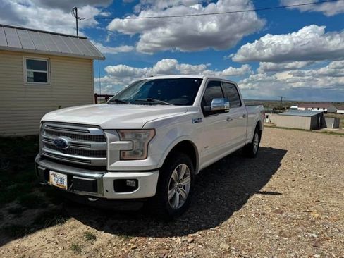 Used 2017 Ford F150 Platinum w/ Technology Package AWD/4WD image 2