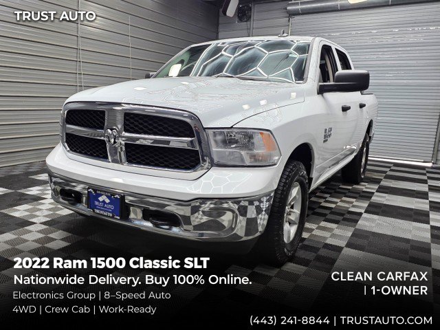 Used 2022 RAM 1500 Classic SLT w/ Electronics Group AWD/4WD image 1