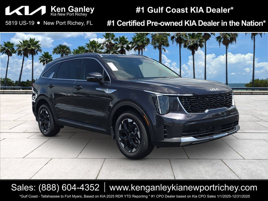 New 2026 Kia Sorento S w/ S Panoramic Sunroof Package FWD image 1