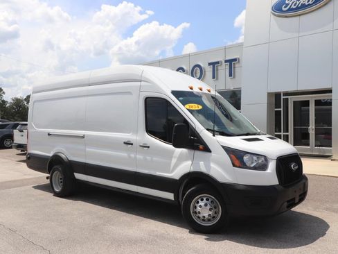 Certified 2024 Ford Transit 350 148 High Roof Extended DRW w/ Load Area Protection Package RWD image 2
