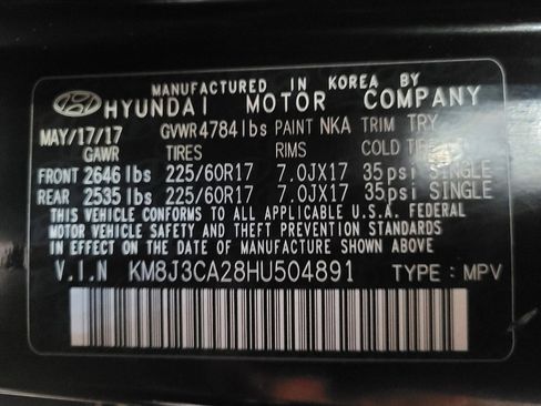 Used 2017 Hyundai Tucson Eco AWD/4WD image 33