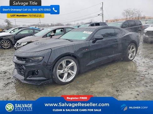 Used 2021 Chevrolet Camaro LT image 1