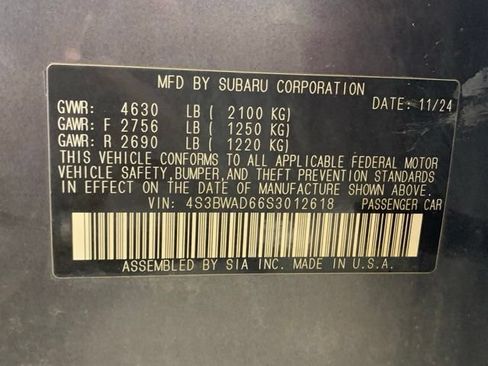 Used 2025 Subaru Legacy Premium AWD/4WD image 39