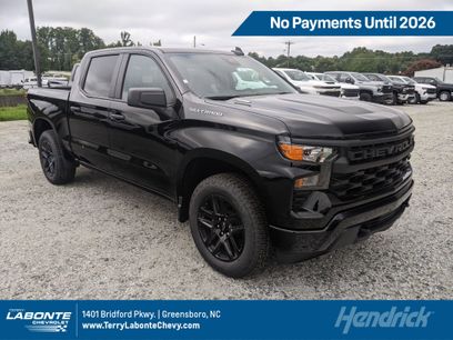 New 2026 Chevrolet Silverado 1500 Custom w/ Turbomax Blackout Package