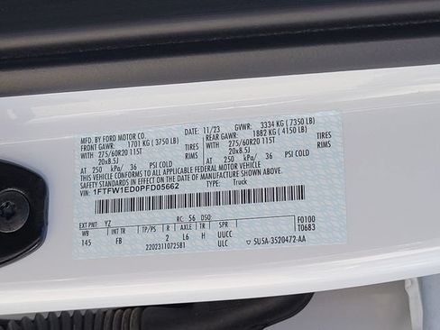Certified 2023 Ford F150 XLT w/ Equipment Group 302A High AWD/4WD image 17