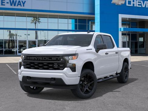New 2026 Chevrolet Silverado 1500 Custom w/ Turbomax Blackout Package RWD image 6
