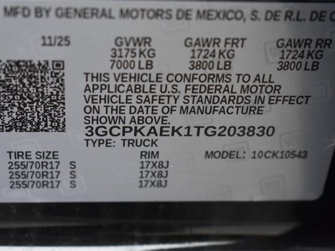 New 2026 Chevrolet Silverado 1500 W/T w/ WT Value Package image 34