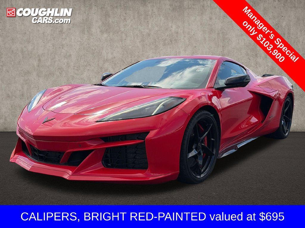 Used 2025 Chevrolet Corvette E-Ray w/ Stealth Interior Trim Package AWD/4WD image 4