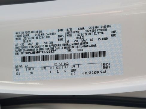 New 2026 Ford F350 Lariat w/ Lariat Ultimate Package image 14