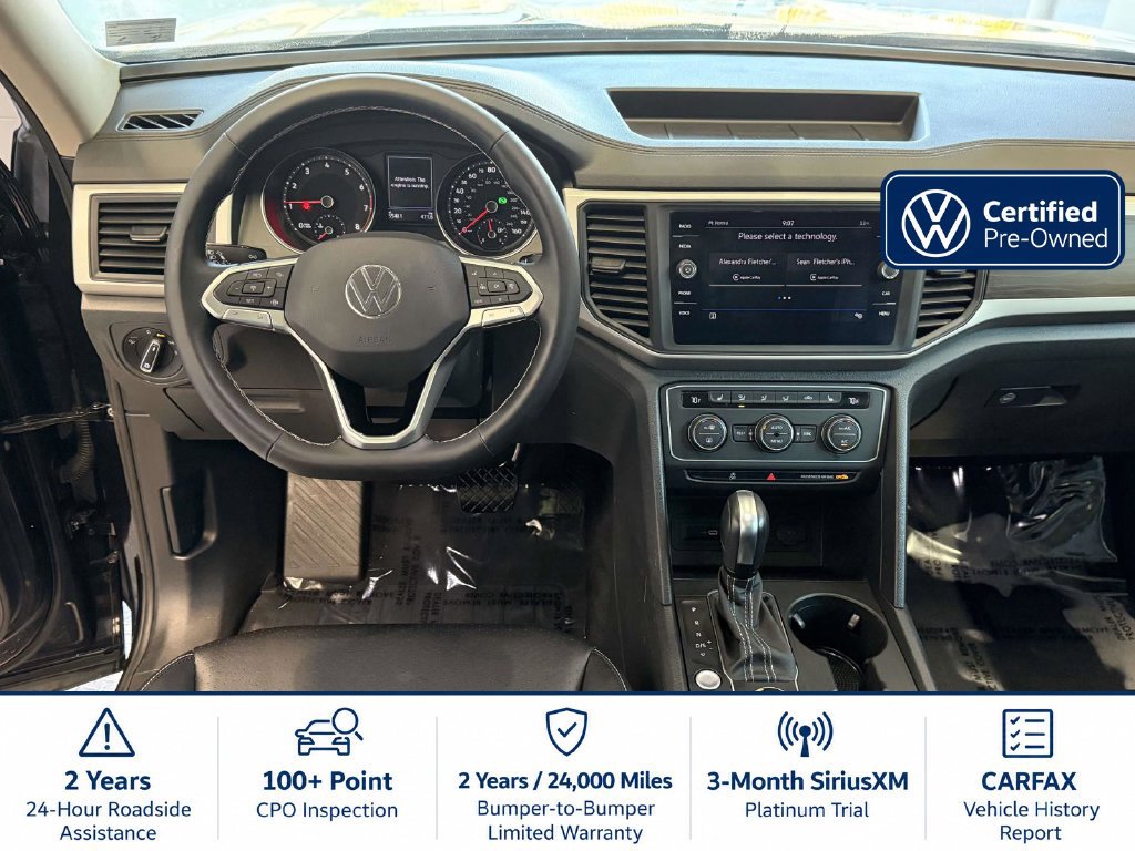 Used 2021 Volkswagen Atlas SE AWD/4WD image 10