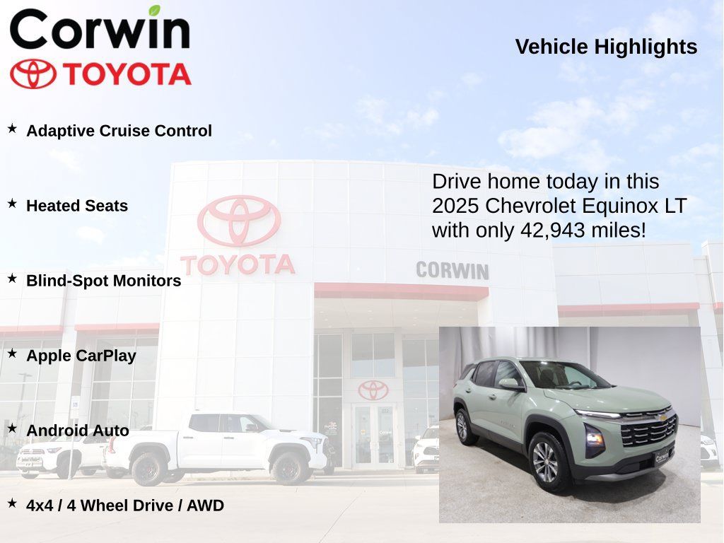 Used 2025 Chevrolet Equinox LT AWD/4WD image 6