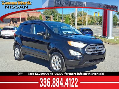Used 2019 Ford EcoSport SE