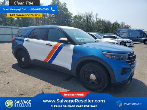 Used 2021 Ford Explorer 4WD Police Interceptor w/ Ultimate Wiring Package image 5