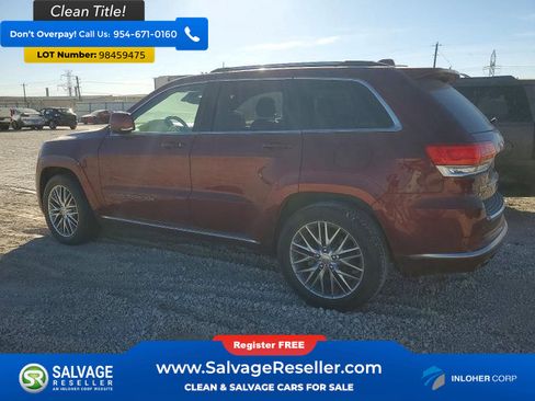 Used 2017 Jeep Grand Cherokee Summit w/ Platinum Series Group AWD/4WD image 3
