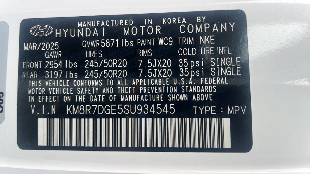 Used 2025 Hyundai Palisade Calligraphy AWD/4WD image 33