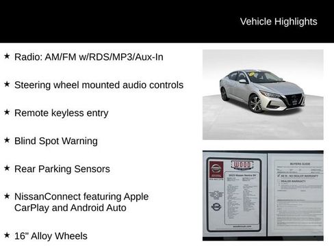 Used 2023 Nissan Sentra SV image 6