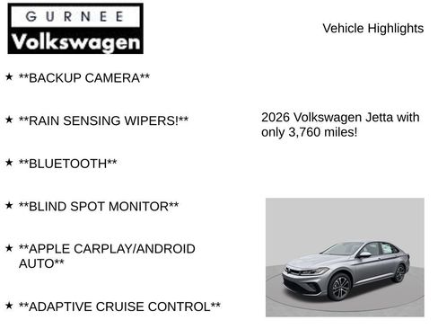 Used 2026 Volkswagen Jetta Sport FWD image 7