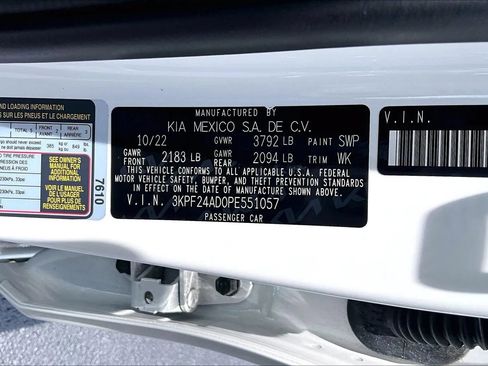 Used 2023 Kia Forte LXS w/ LXS Technology Package FWD image 3