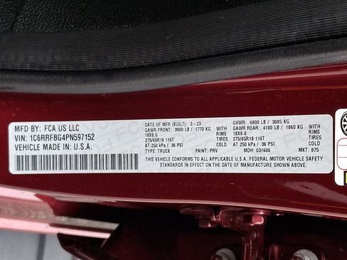 Used 2023 RAM 1500 Big Horn AWD/4WD image 27