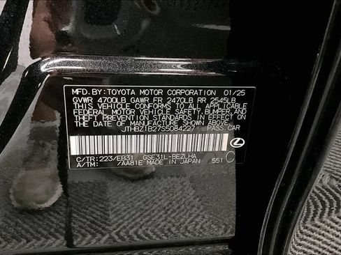 Used 2025 Lexus IS 350 F Sport w/ Accessory Package 2 RWD image 40