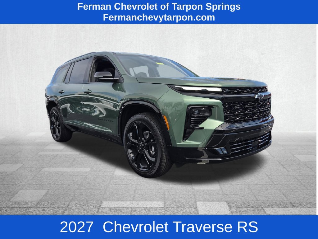 New 2027 Chevrolet Traverse RS w/ LPO, Floor Liner Package AWD/4WD image 1