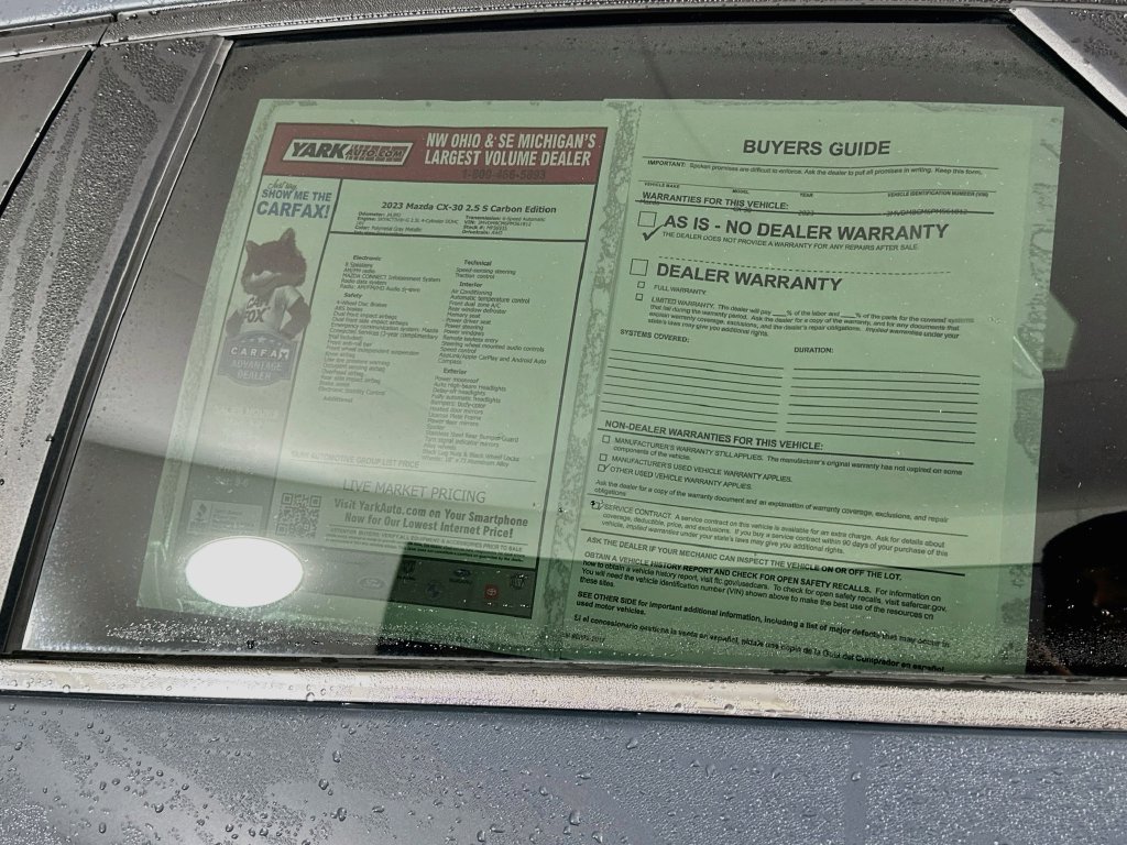 Certified 2023 MAZDA CX-30 AWD 2.5 S w/ Preferred Package image 12