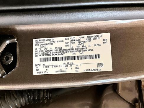Used 2019 Ford F150 XLT RWD image 31