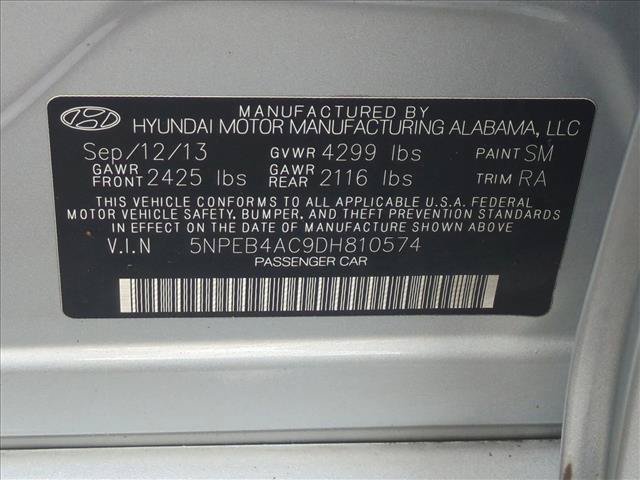 Used 2013 Hyundai Sonata GLS w/ Popular Equipment Pkg FWD image 22
