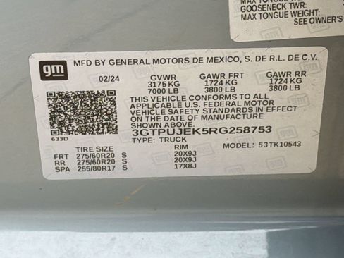 Used 2024 GMC Sierra 1500 Elevation AWD/4WD image 25