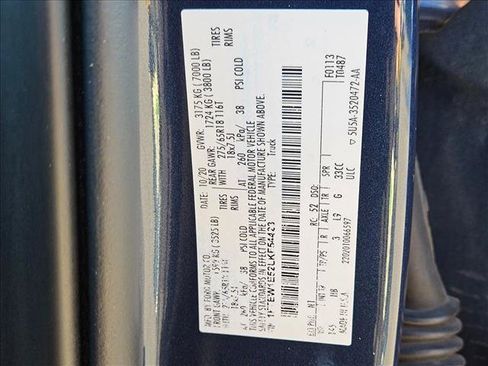 Used 2020 Ford F150 Lariat w/ Equipment Group 502A Luxury AWD/4WD image 24