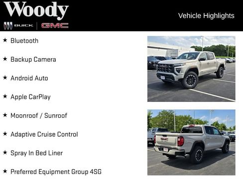 New 2026 GMC Canyon AT4 w/ Technology Plus Package AWD/4WD image 3