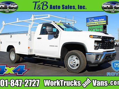 Used 2024 Chevrolet Silverado 3500 W/T w/ Snow Plow Prep Package
