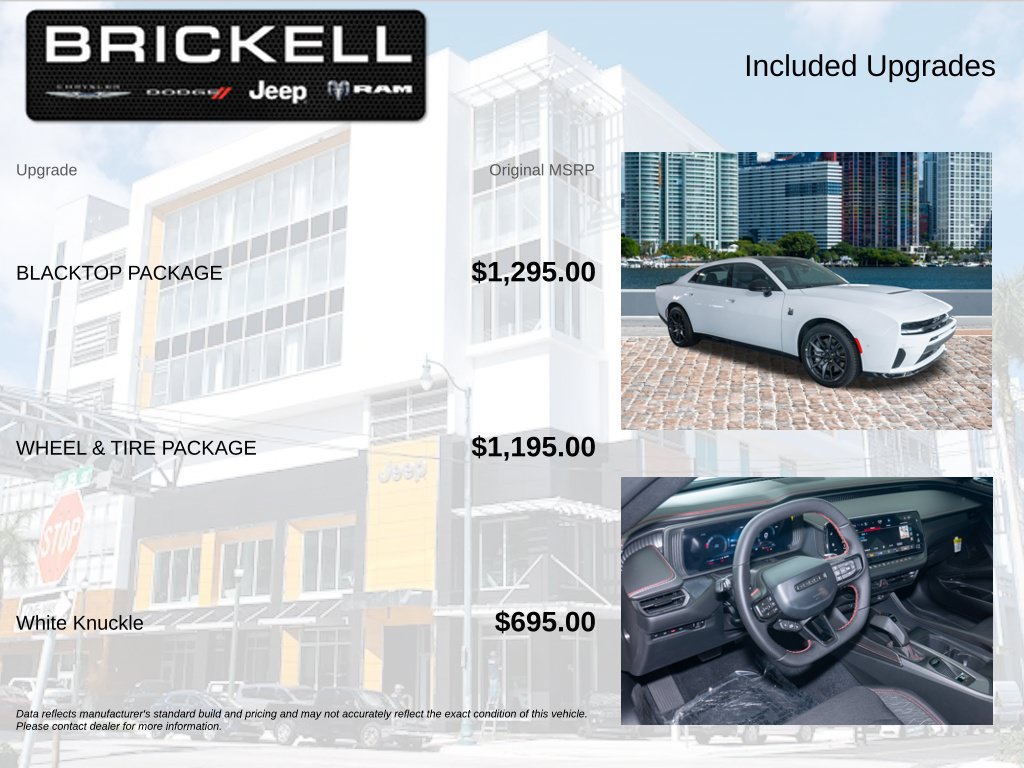 New 2026 Dodge Charger Scat Pack w/ Blacktop Package AWD/4WD image 5