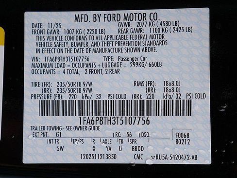 New 2026 Ford Mustang Premium RWD image 33