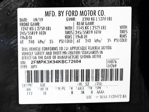 Used 2019 Ford Edge Titanium image 71