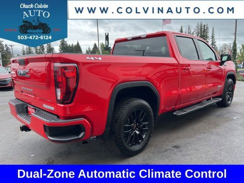 Used 2021 GMC Sierra 1500 Elevation w/ LPO, Elevation Black Package AWD/4WD image 7