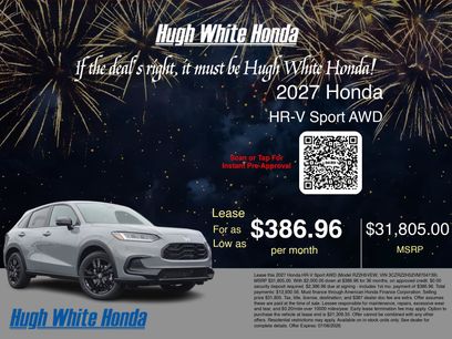 New 2027 Honda HR-V Sport