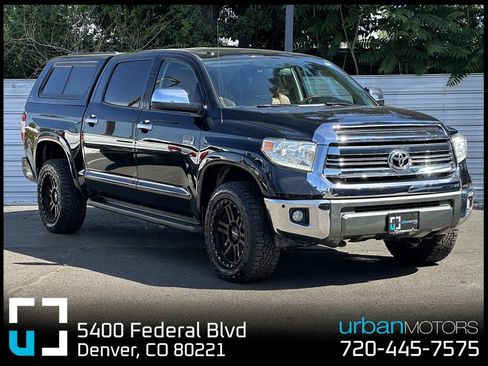 Used 2017 Toyota Tundra 1794 Edition AWD/4WD image 1