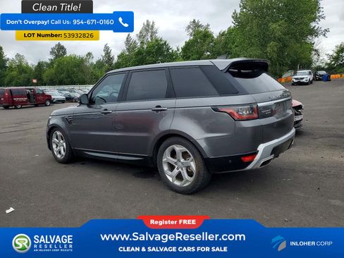 Used 2018 Land Rover Range Rover Sport HSE AWD/4WD image 3