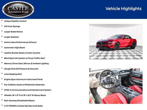 Used 2018 Ford Mustang GT Premium w/ GT Performance Package image 7