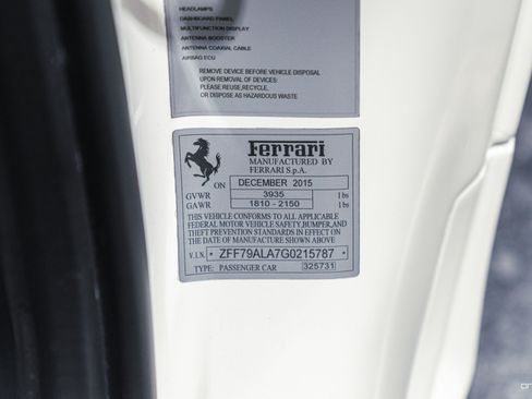 Used 2016 Ferrari 488 GTB RWD image 34